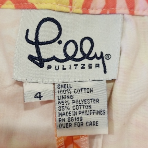 💥Lilly Pulitzer Floral Crop Pant NWOT - Picture 5 of 6